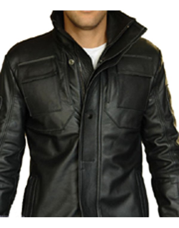 HugMe.fashion Genuine Leather Jacket New Stylish Black For Men JK116