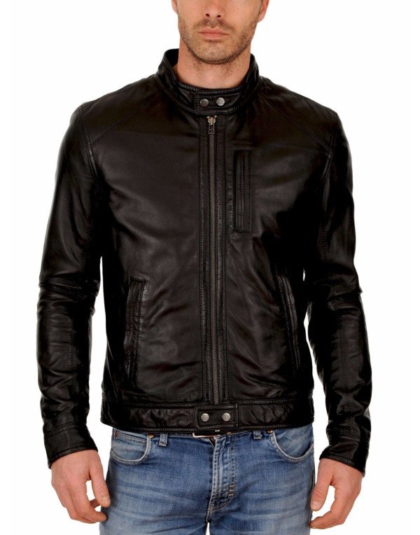 HugMe.fashion Genuine Leather biker Jacket For Men...