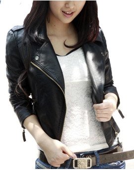 HugMe.fashion New Genuine Leather Jacket Women LJK25