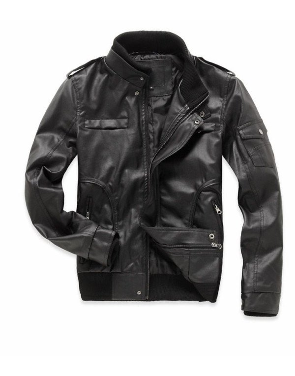 HugMe.fashion Genuine Leather Jacket With Hoodie JK180