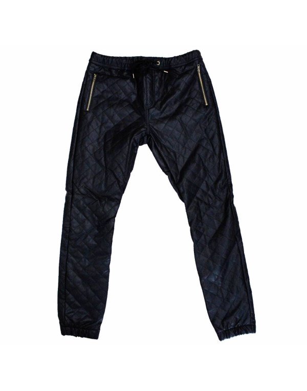 HugMe.fashion Leather Trouser in Black Color For M...