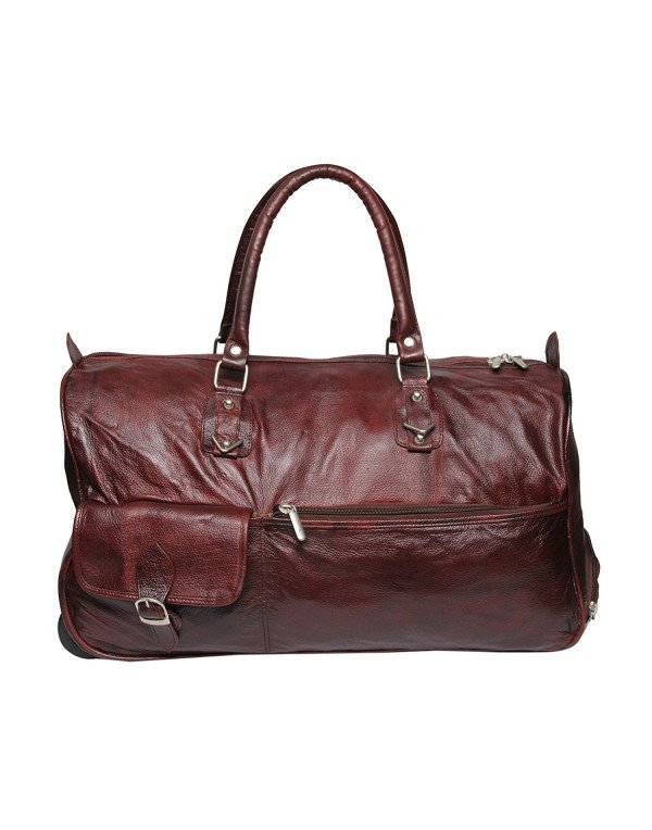 HugMe.fashion 21 inch NDM Pure Brown Leather Troll...