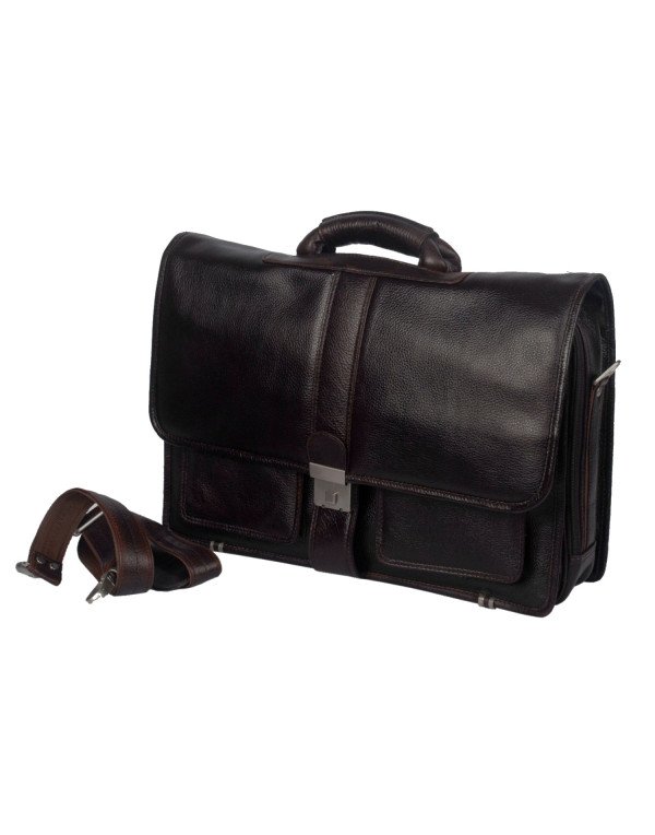 Men's Genuine Leather Shoulder Bag LB7