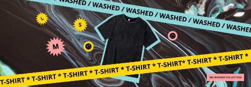 Washed T-shirt HD Wide Banner