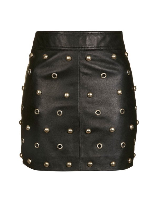 New Hot Hollywwod Style Skirt Sheep Leather SK11