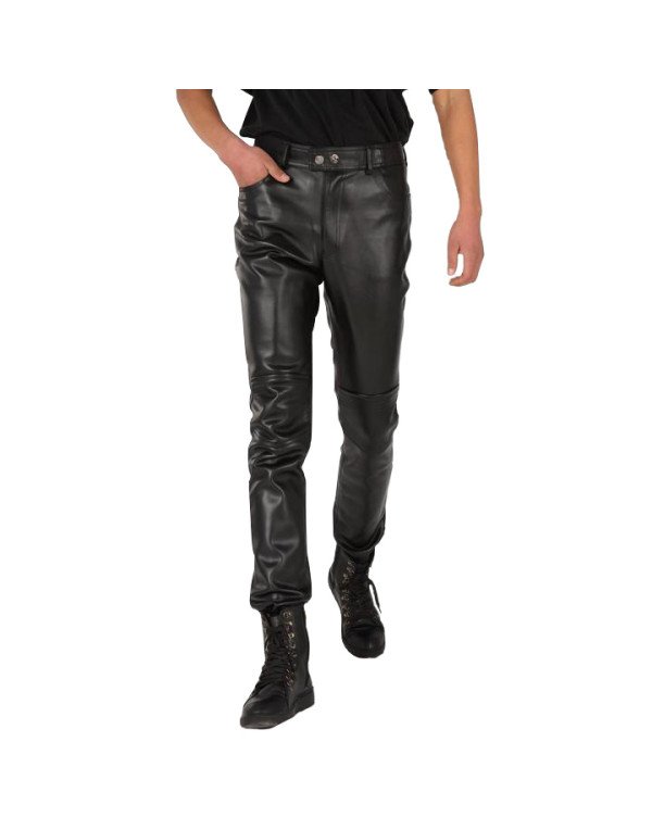 HugMe.fashion Genuine Sheep Leather Formal Pant  i...