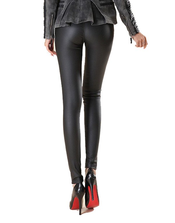 HugMe.fashion Leather Pant For Women Slim Fit LPT2