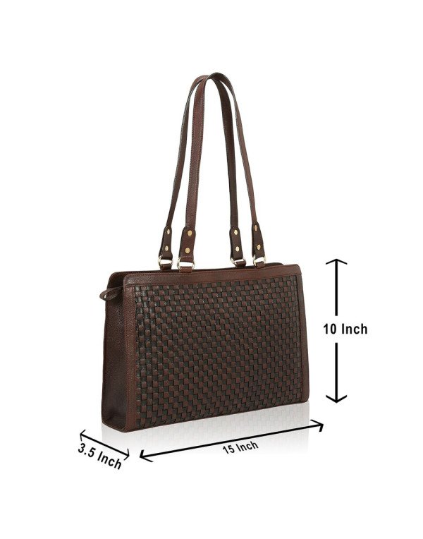 HugMe.fashion Ladies Hand Bag New Pattern Bag In Brown HB36 