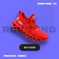 Red Marathon Shoes