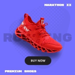 Red Marathon Shoes