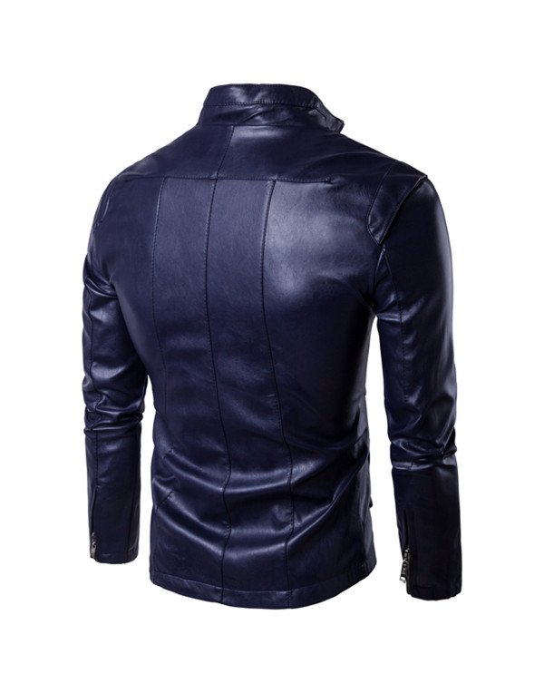 HugMe.fashion Real Leather Jacket  For Biker In Red Color JK194