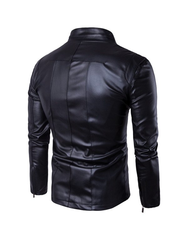 HugMe.fashion Real Leather Jacket  For Biker In Red Color JK194