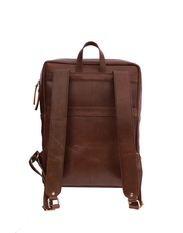 HugMe.fashion Office Backpack made in Crunch Leather For Unisex BP39