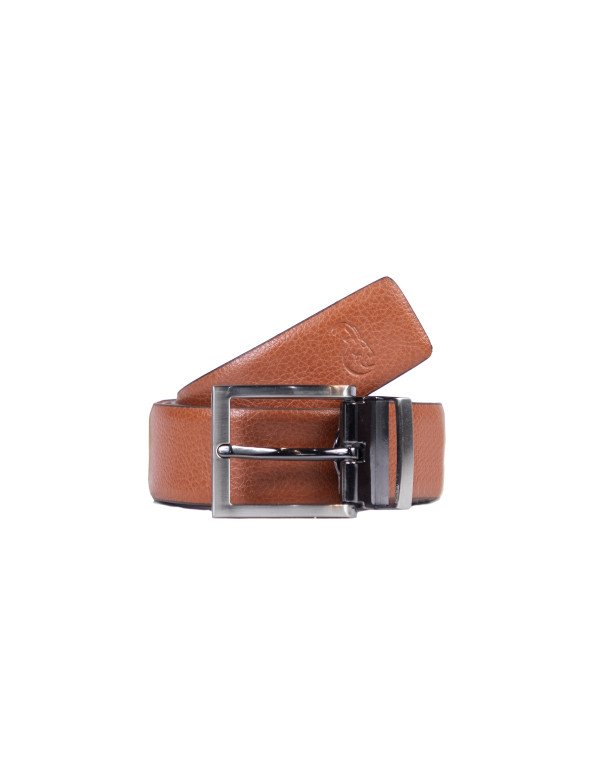 HugMe.fashion Formal Tan Leather Belt BT20