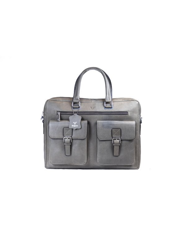HugMe.Fashion Genuine Leather Shoulder Laptop Bag LB88