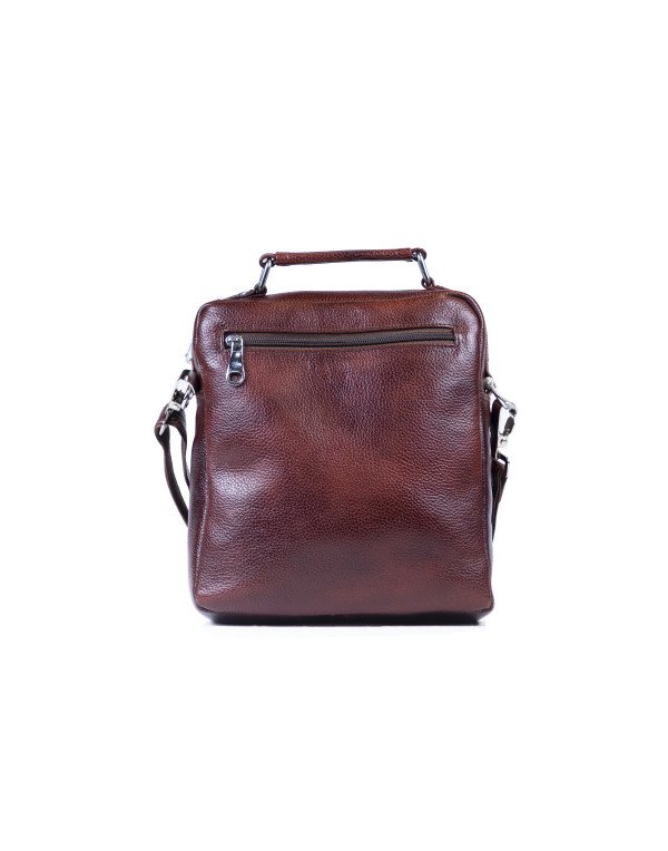 HugMe.fashion Genuine Leather Sling Bag In Brown Color SB95