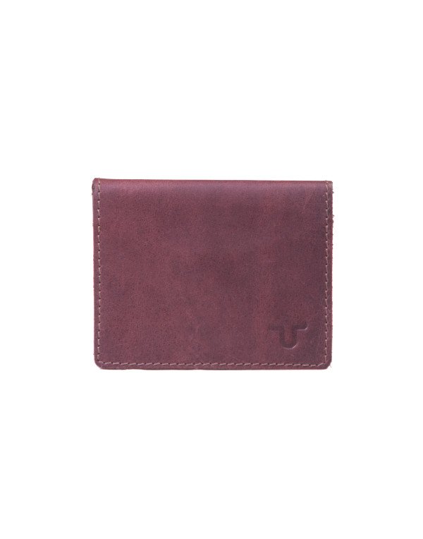 HugMe.Fashion Genuine Leather Wallet In Maroon Col...