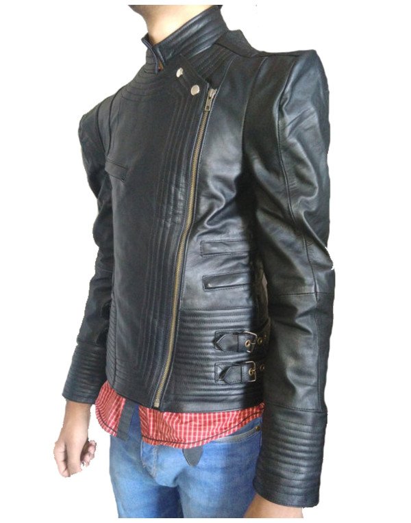 HugMe.fashion Genuine Leather Ninja Style Jacket For Men JK172