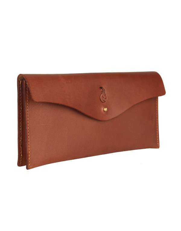 Genuine Leather HugMe.fashion Brown Designer Walle...