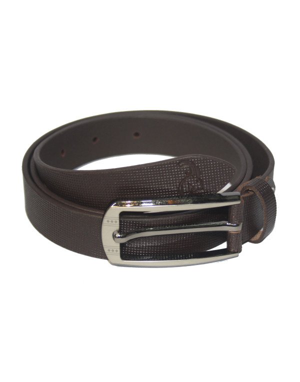 New Women Belt in Brown With Steel Pin Buckle