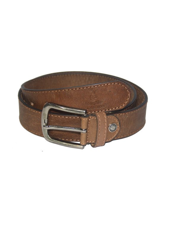 Genuine NDM Leather Belt in Black Color With Pin Closer