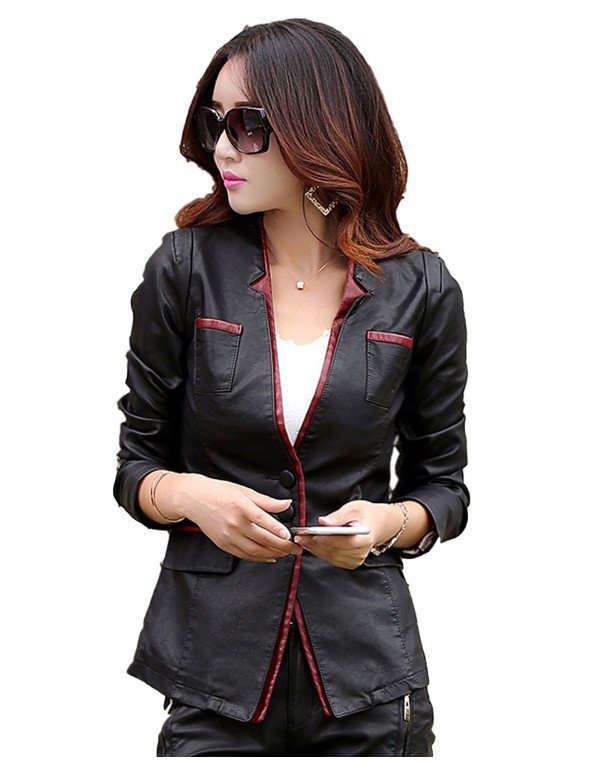 HugMe.fashion Genuine Leather Long Ladies Coat LJK...