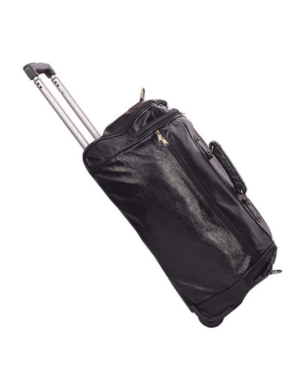 Genuine Leather Travel Duffel Outdoor Luggage 