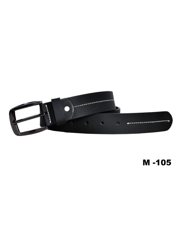 HugMe.Fashion Designer Genuine Leather Black Belt ...