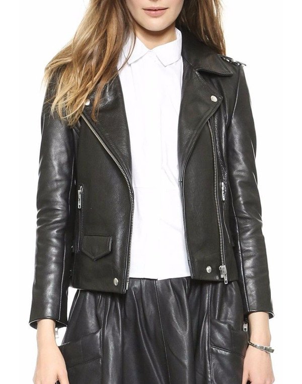 HugMe.fashion Real Women Bomber Genuine Leather Ja...