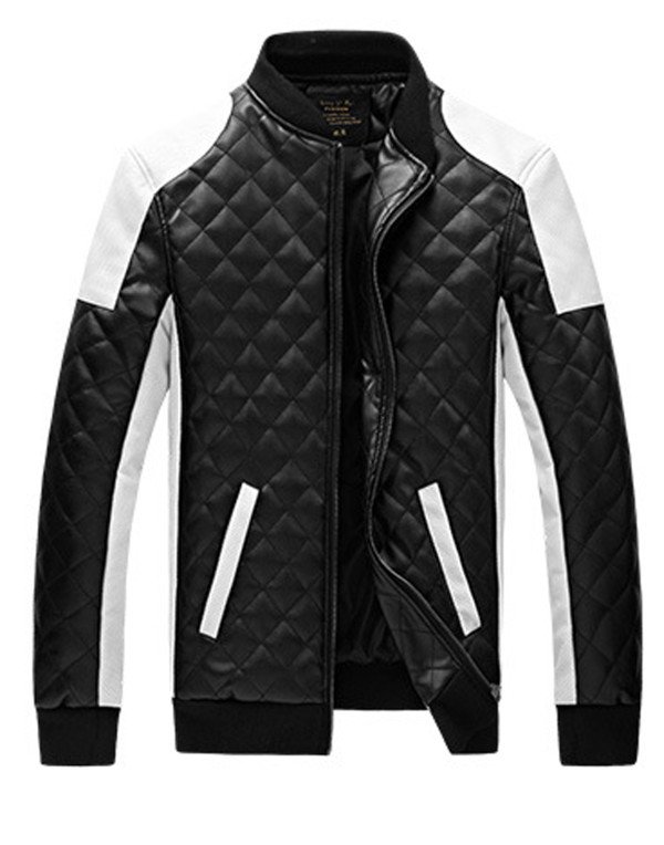 HugMe.Fashion Pure Leather Designer Short Jacket J...