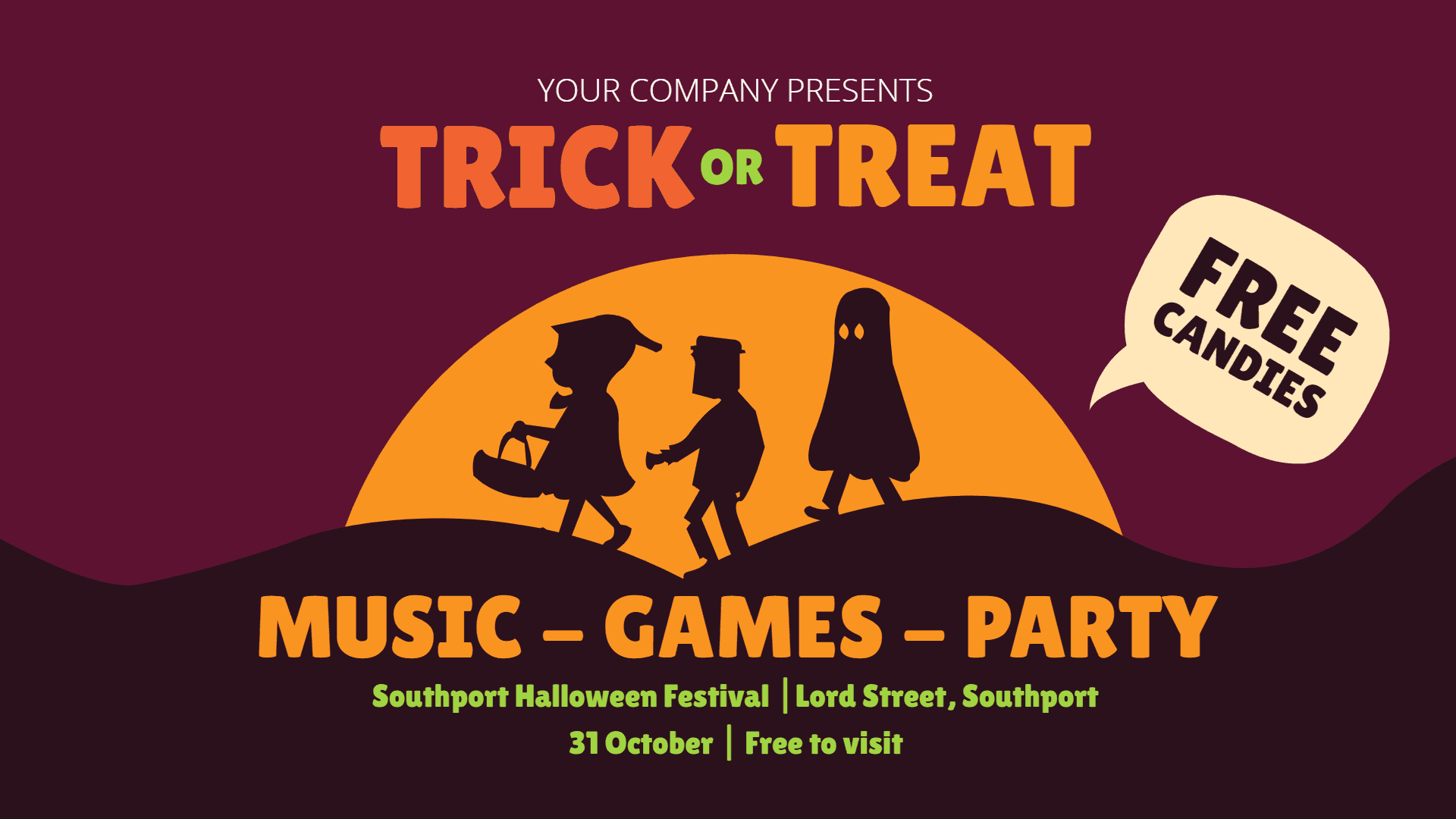 Trick or treat hallowen
