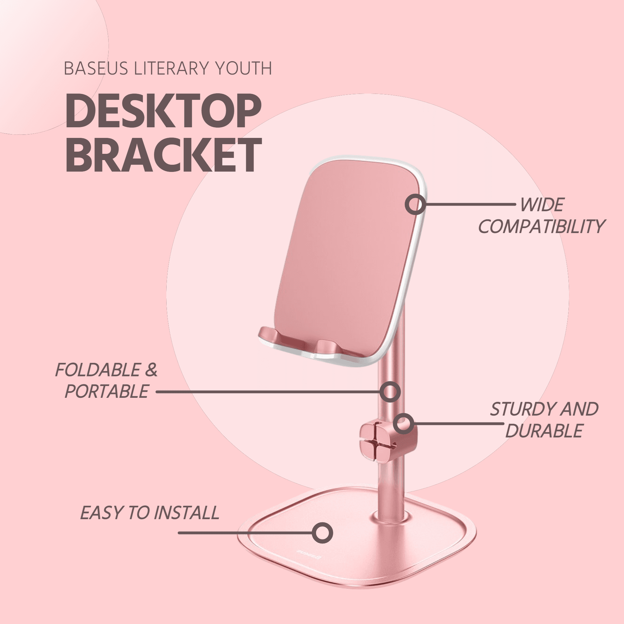 Desktop Bracket Call-Out Image