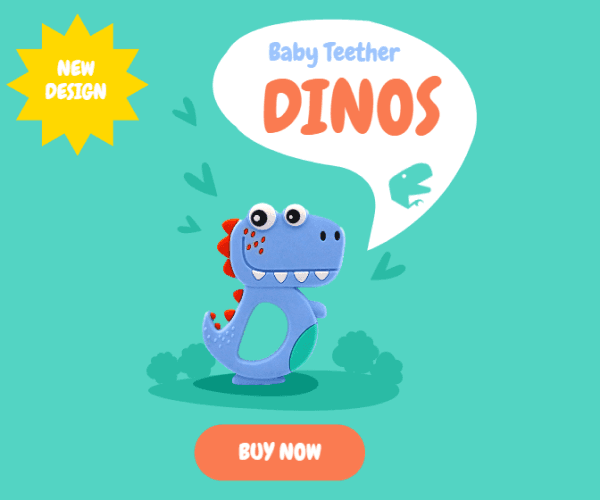 Dino Teether google advert