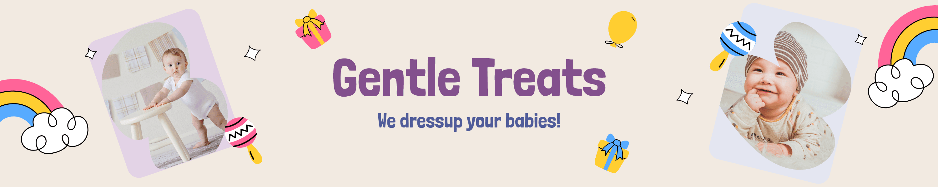 Gentle Treats Amazon Storefront Banner