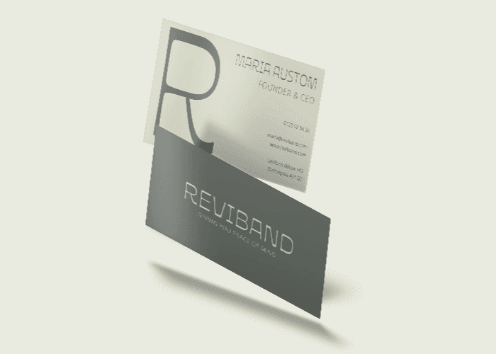 Reviband Business Card