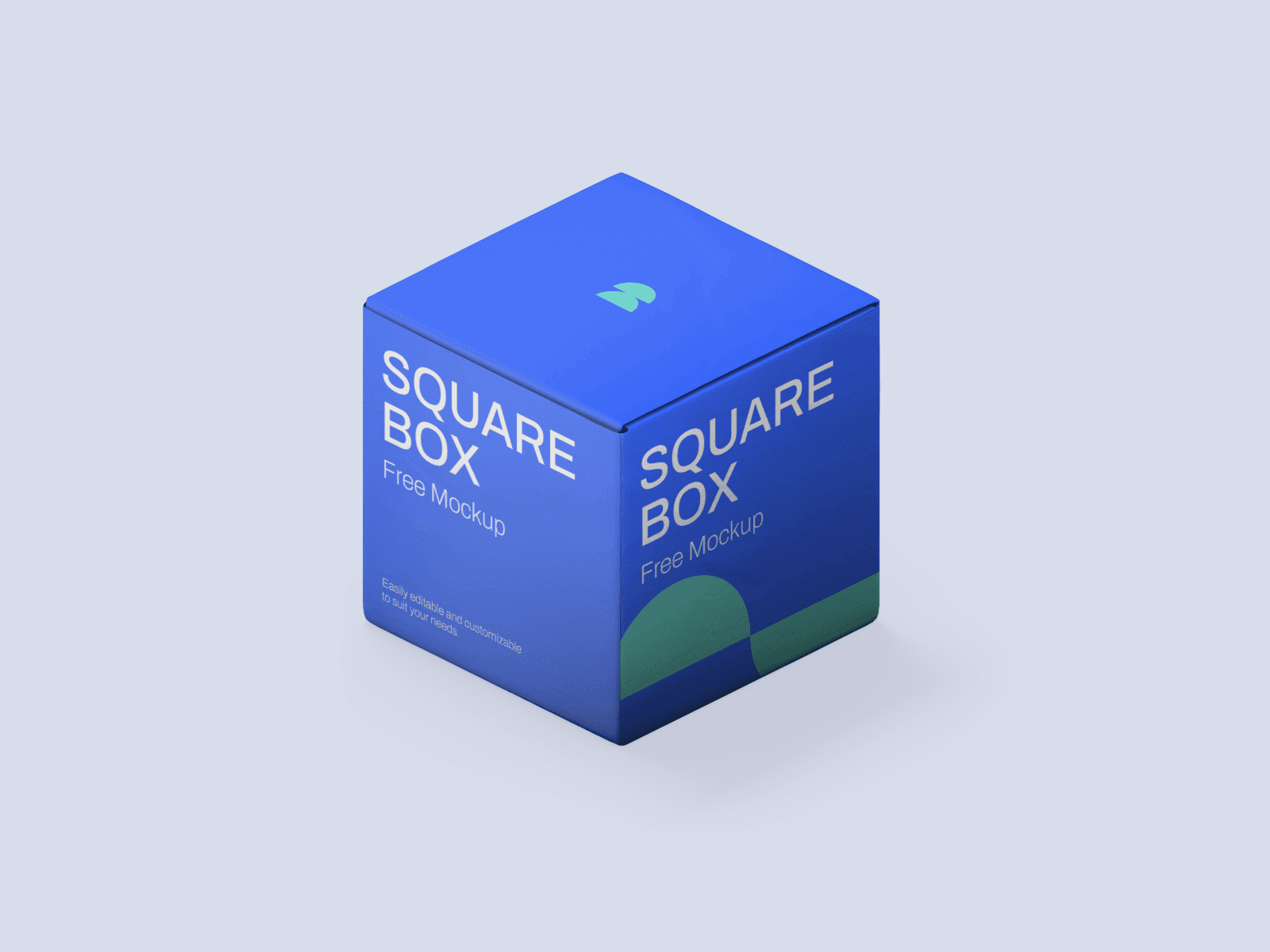 Square Box Free Mockup